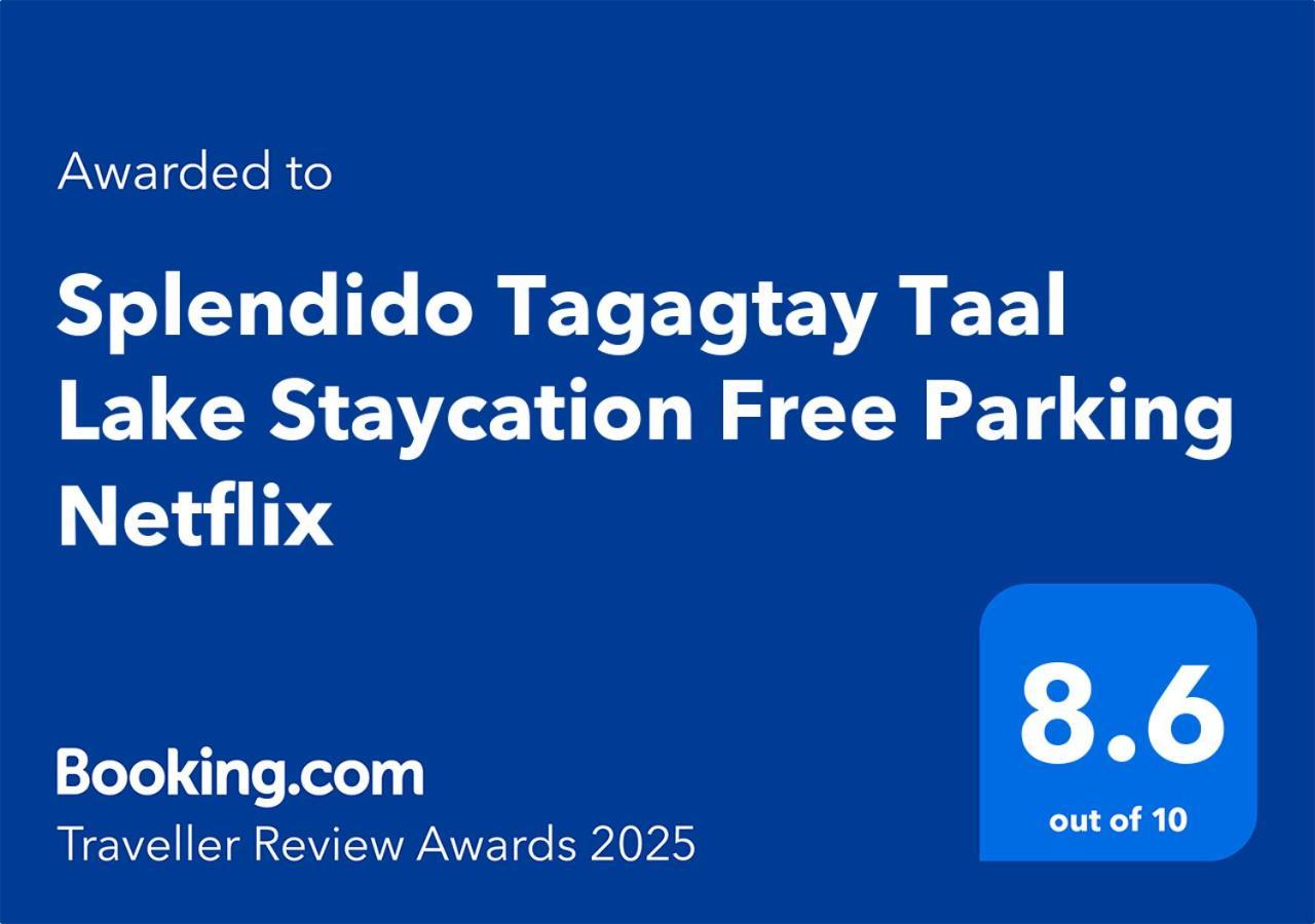 Splendido Tagagtay Taal Lake Staycation Free Parking Netflix No Free Pool Tagaytay City Dış mekan fotoğraf
